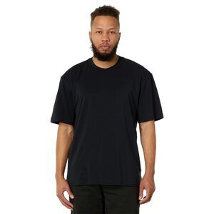 LABEL Go-To Crew T-Shirt Men Short Sleeve Crew Neck Black SM